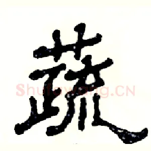 蔬