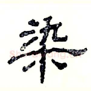 染