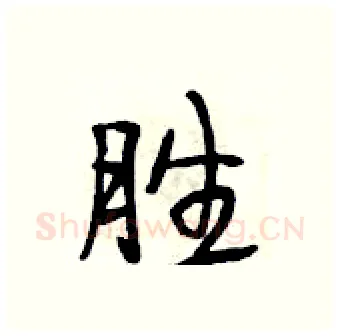 胜硬笔行书写法,摘自段相林硬笔书法字帖