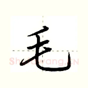 毛