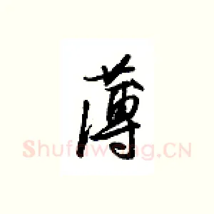 薄