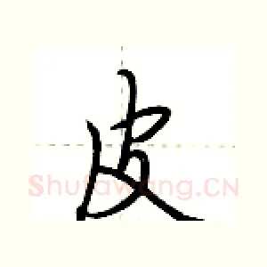 皮