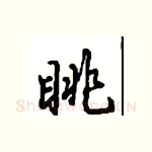 眺