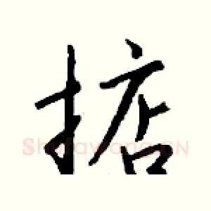 掂
