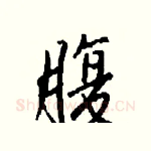 腹