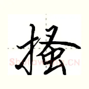 搔