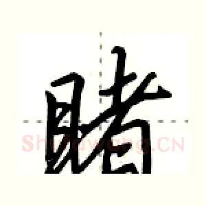 睹