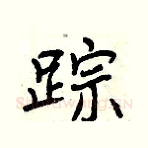 踪