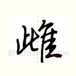 雌
