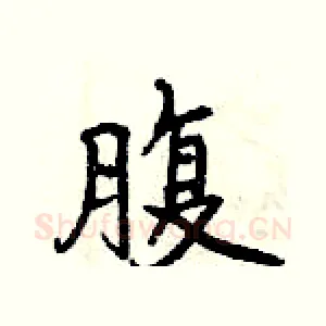 腹