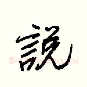 說