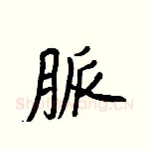 脈