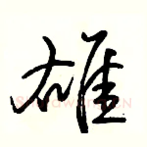 雄