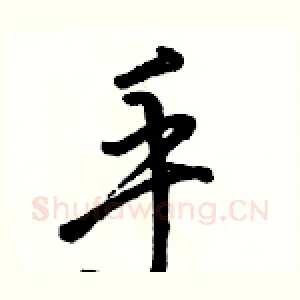 手