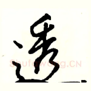 透