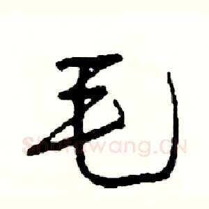 毛