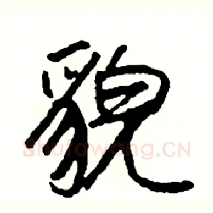 貌