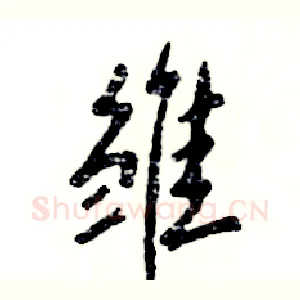 雏