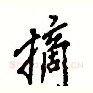摘