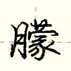 朦
