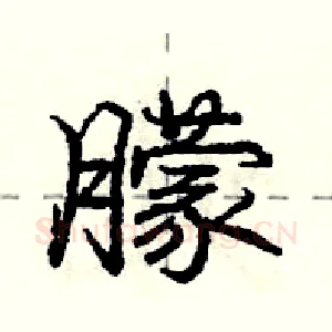 朦