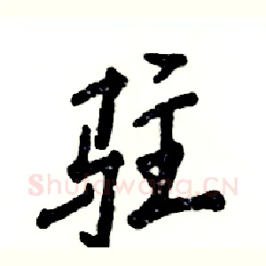 驻