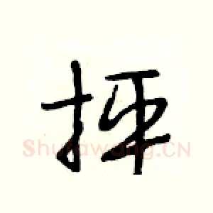 抨
