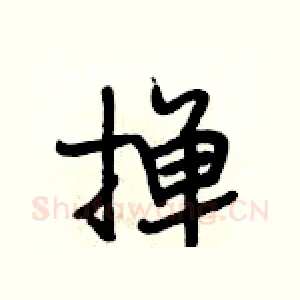 掸