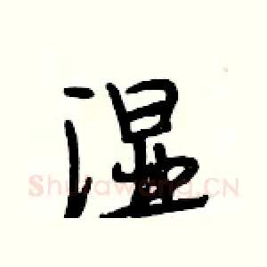 湿