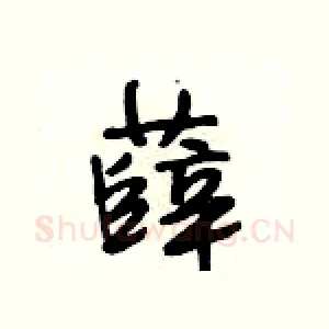 薛