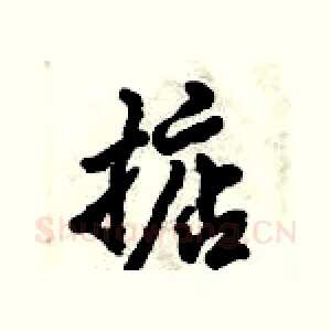 掂
