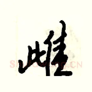 雌