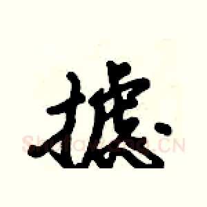摅