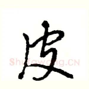 皮
