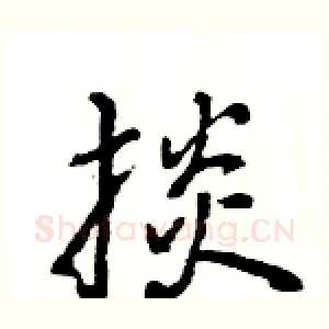 掞