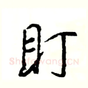 盯