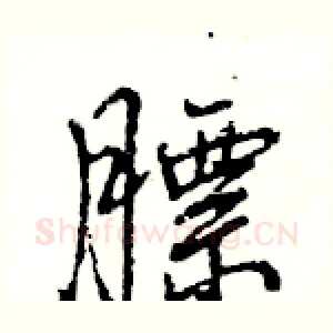 膘