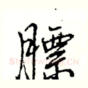 膘