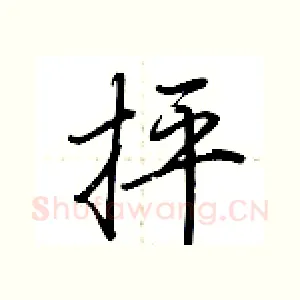 抨