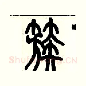 簇