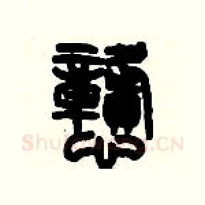 戆