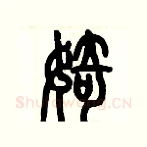 婍