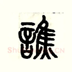 诮