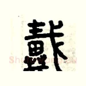 戴