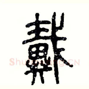 戴